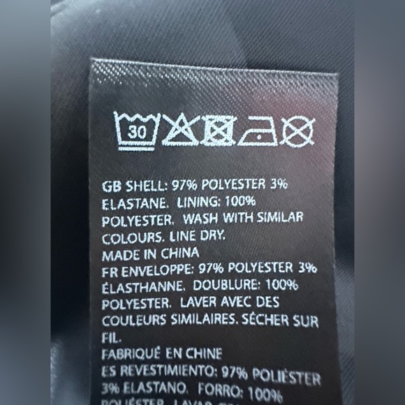 NA-KD Oversized Vest Size 44 Black Sleeveless Button-Up Vest - Picture 14 of 14